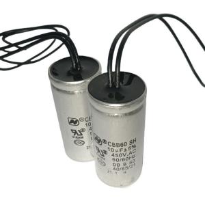 Buy cheap 10uf Water Pump Motor Capacitor CBB60 3000 Hours Life Generator Run Capacitor from wholesalers