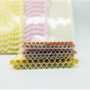 Buy cheap Drinking Flexible Paper Straws , Paper Straws Recyclable Restaurant Supply Paper Products product