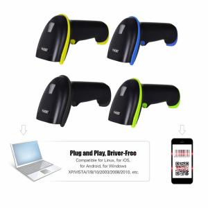 2D PDF417 Data Matrix Wireless Barcode Scanner USB YHD-5700DW QR Code Reader