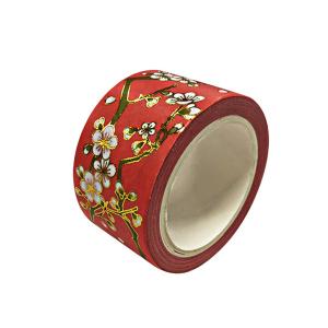 Gift Box Package Custom Decorative Gold Foil Washi Paper Tape for christmas