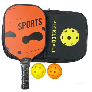 Buy cheap Orange Pickleball Racket Graphite Honeycomb Pickleball Paddles Carbon Fiber from wholesalers