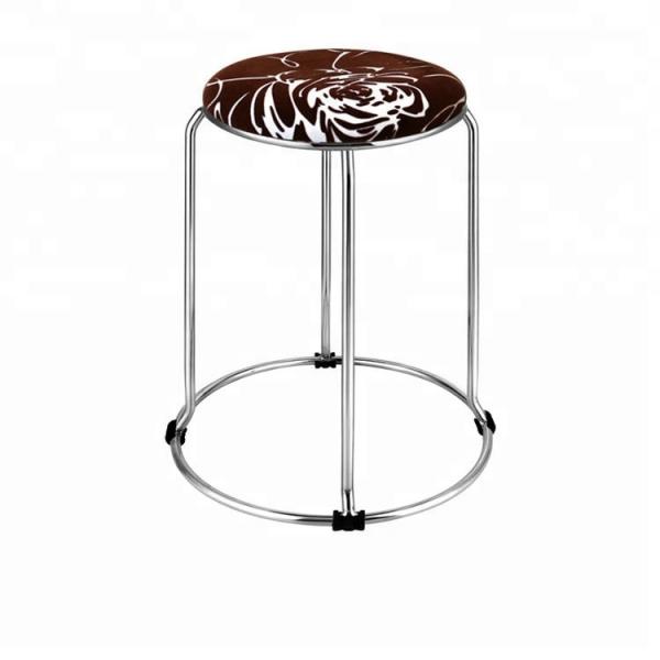 Quality Custom Made PU Dining Chairs , Practical Leather Dining Room Chairs for sale