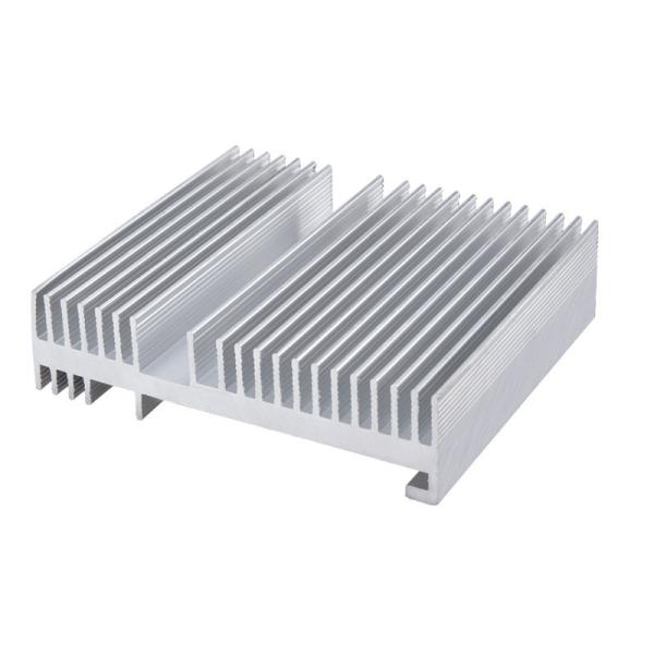 Buy cheap Anodizing Natural Aluminum Heatsink Extrusion Profiles With CNC Precision Machining from wholesalers