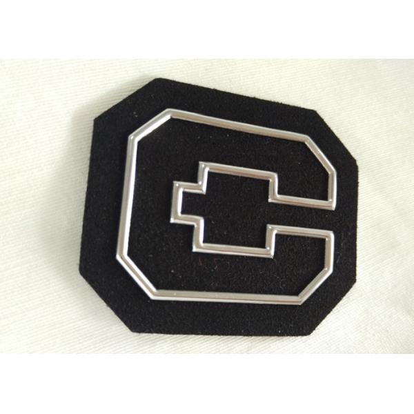 Buy cheap Personalized Non - Phthalate High Frequency 3D Rubber Patches With Silver Tpu Logo from wholesalers
