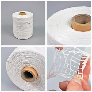 White Split Twisted Polypropylene Cable Filler Yarn 200KD-500KD