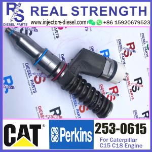 Buy cheap 253-0615 Diesel Engine Fuel Injector 253-0608 253-0615 254-4183 259-5409 280-0574 for Caterpillar C15 C18 engine from wholesalers