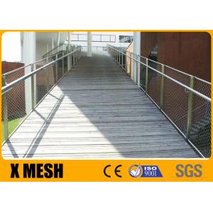 Buy cheap 4.0mm 316 Stainless Steel Woven Wire Mesh For Fall Stop Nets Corrosion Proof from wholesalers