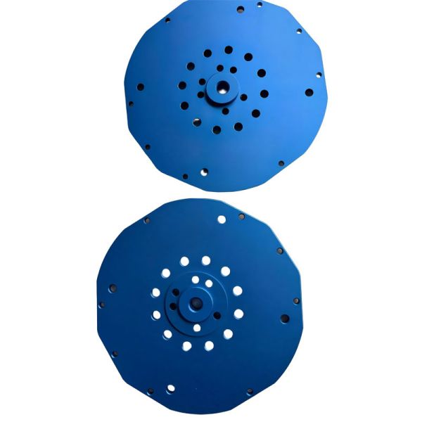 Buy cheap Customized Size Aluminum CNC Spare Parts with Blue Oxidation Surface Treatment and High Precision Tolerance from wholesalers