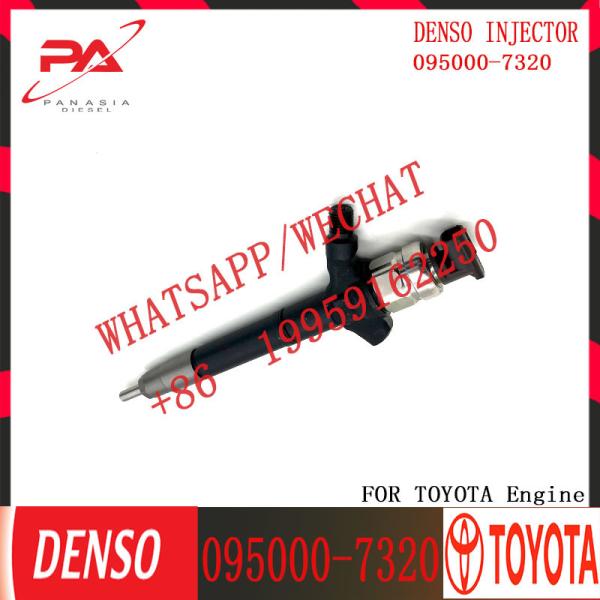 New Common Rail Fuel Injector 095000-7320 095000-7330 095000-6680 095000-6970 23670-09190 23670-0R050 for TOYOTA
