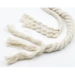 3 Strand Recycle Natural Twist Cord Cotton Rope Versatile for Multipurpose Usage
