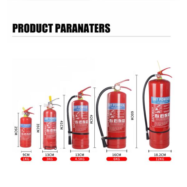 SAFEWAY hot selling 9KG ABC 40%dry powder fire extinguisher firefighting