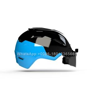 Buy cheap Thermal Imaging Security Wearable AI Infrared Thermal Smart Helmet from wholesalers