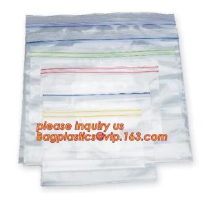 Buy cheap double track reclosable zip lock bag, double-track zipper closure, slide seal reclosable poly bags, package double track from wholesalers