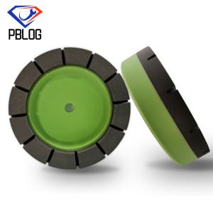 Buy cheap Segmented Hand Grinding Wheel Glass Edge Sectional Grinding Wheel Green from wholesalers