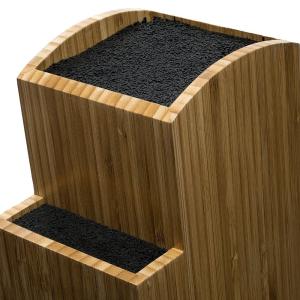 Buy cheap Long Lifespan Bamboo Knife Holder Natural Color LFGB SGS Certificate from wholesalers