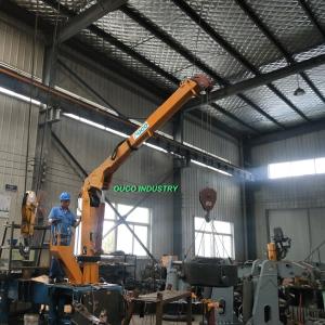 Buy cheap High Efficiency Marine Telescopic Boom Crane Hydraulic System from wholesalers