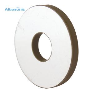 Buy cheap High Frequency Ultrasonic Piezoelectric Ceramic Disc For Transducer from wholesalers