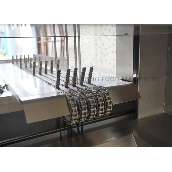 Quality Automatic Pig Feet Cutting Machine With 4 Pcs Saw Chicken Chuncks Machine for sale