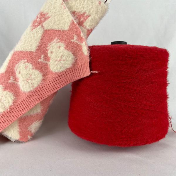 Eyelash Thread Imitation Yarn Thread Wool For Knitting Socks , Sweaters , Gloves