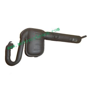 Buy cheap 50cc Gas 2-stroke PGT FOX Scooter silence Muffler Carbon fiber muffler Refit Muffler from wholesalers