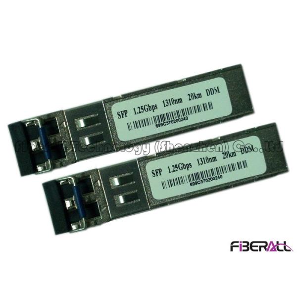 Buy cheap 1.25G Compatible SFP Transceiver , Dual Fiber Optical Transceiver Module With LC Connector from wholesalers