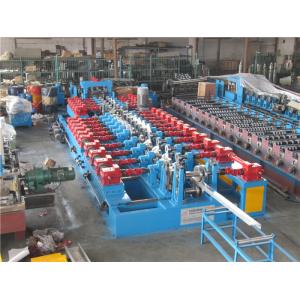 Buy cheap Cr12 C Purlin Roll Forming Machine , Corrugated Iron Sheet Making Machine 550mm Coil Width from wholesalers