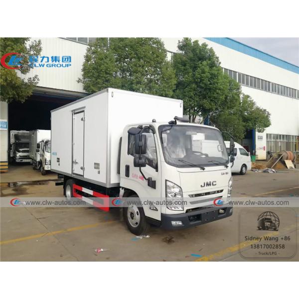 Quality JMC 4x2 LHD 5T Small Refrigerator Freezer Truck for sale