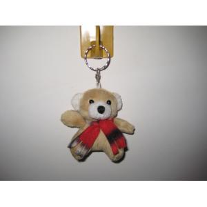 Buy cheap 10cm stuffed plush teddy bear keyring with scarf product