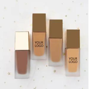 Quality OEM/ODM Wholesale Matte Liquid Foundation Long Lasting Gentle Formula Waterproof Concealer Full Coverage Liquid Foundation for sale Buy cheap OEM/ODM Wholesale Matte Liquid Foundation Long Lasting Gentle Formula Waterproof Concealer Full Coverage Liquid Foundation product