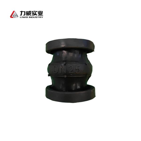 Quality DN25 Carbon Steel Flange Single Sphere Flexible Rubber Joint for sale