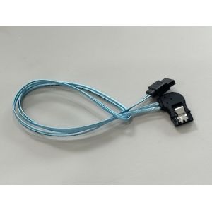 Buy cheap Right Angle to Straight SATA 7Pin Data Cable Connector – Shielded Serial ATA Wire for HDD / SSD / Server Transmission from wholesalers