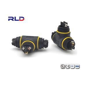 Buy cheap PA66 Material 20A Waterproof Power Connector Splitter 2 Pin 3 Pin Screw Type from wholesalers