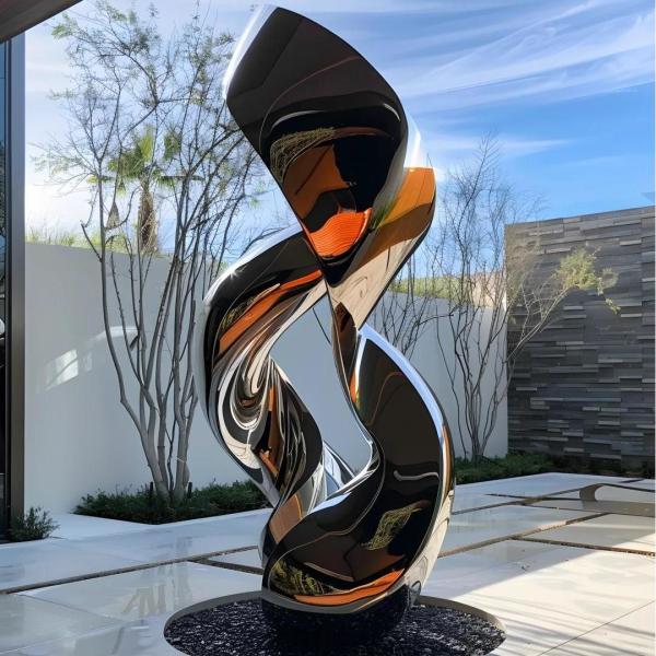 Quality Custom Modern Metal Art Sculptures For Hotels Project for sale