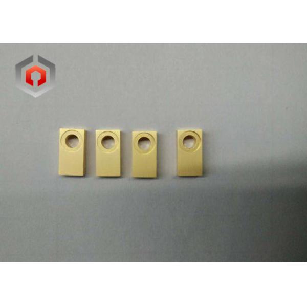 Custom Copper Tungsten Alloy Heat Sink Semi - Finished / Finished In 55W45Cu