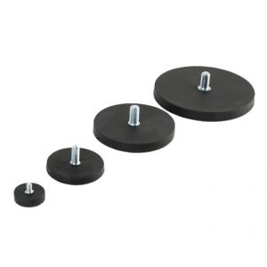 Buy cheap OEM Rubber Coated Neodymium Magnets NdFeB Non Slip Customized Size from wholesalers