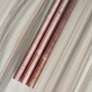 Buy cheap Finned Copper Pipe For Heat Exchanger And Air Cooler from wholesalers