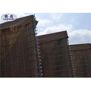 Buy cheap Galvanized Steel Welded Sand Barrier Hot Dipped Feature SASO Certification from wholesalers