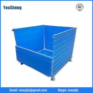 Buy cheap Customized Qualified Collapsible Rolling Metal Wire Mesh Storage Cage from wholesalers