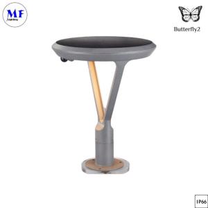 25W-120W IP65 LED Garden Light With SPD Sensor Photocell For Backyard Pathway