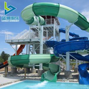 Buy cheap Water Amusement Park Fiberglass Pirate Slide House For Family from wholesalers