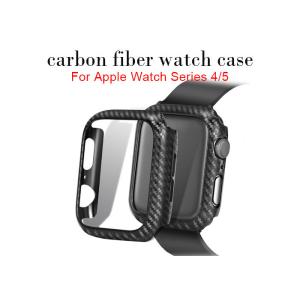 Buy cheap Slim Hard Shell Glossy Carbon Fiber Apple Watch Case product