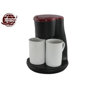 Buy cheap Mini 240ml Drip Coffee Maker Gift Set Removable Clean Drip Pan With Two Ceramic Cup product