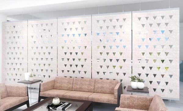 Buy cheap Polyester Custom Design Office Acoustic Room Dividers CNC Cutting Service from wholesalers