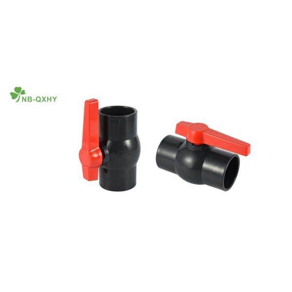 Customize UPVC Compact Ball Valve with Multiple Style Handles