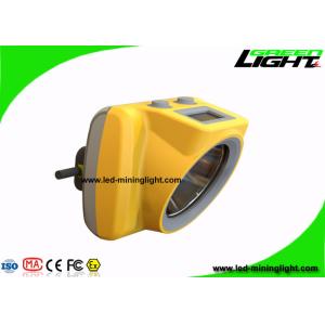 China Energy Saving Cordless Cap Lamp , Mining Hard Hat Lights USB Charger Handy Switch on sale