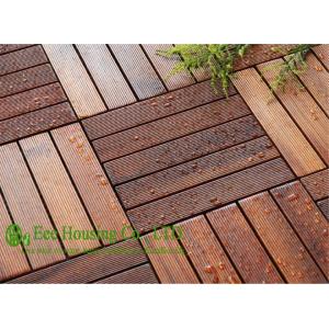 Buy cheap 300x300x23mm Outdoor Bamboo Flooring,Decking Tile Unit Series product