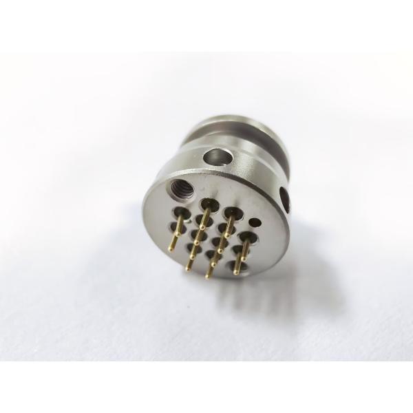 100A-300A Screw Mountable Hermetic Connectors With Glass Insulation And Electroless Nickel Plating