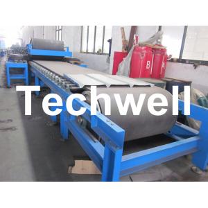Buy cheap Continuous Rubber Belt Conveyor PU Sandwich Panel Roll Forming Machine from wholesalers