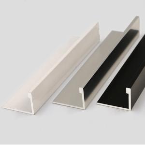 China SGS 6mm Aluminium Tile Trim Electrophoresis Aluminium Profile 6063 on sale