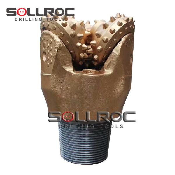 SOLLROC 8.5 Inch New Material Carburized Steel Tricone Roller Drill Bit for High
